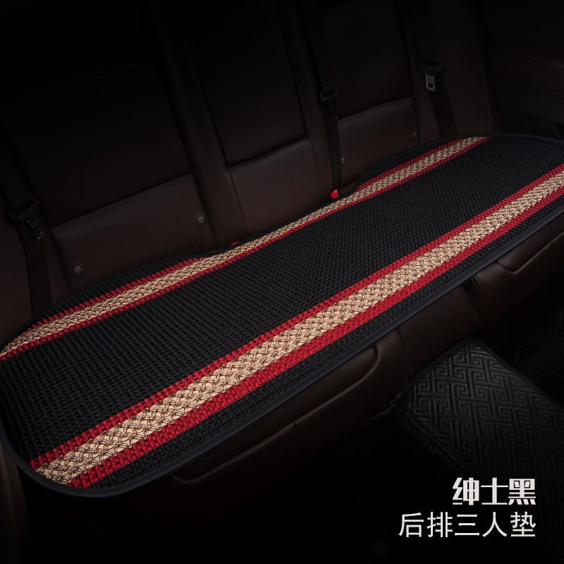 Avtomobil Oturacaq Yastığı Tək Parça Əsas Sürücü Oturacağı Tək Sürücü Otağı Tək Oturacaq Örtüsü Buz İpək Kətan Bütün İl Boyu Neytral Kreslo Yastığı