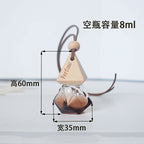 Yüksək səviyyəli Avtomobil Aromaterapiya Yanğınsöndürmə Şüşələri Öz-özünə quraşdırılmış Ətir Alt Butulkaları Avtomobil Asma Ornament Efir Yağı Uçucu Aroma Diffuzoru Qalıcı Ətir