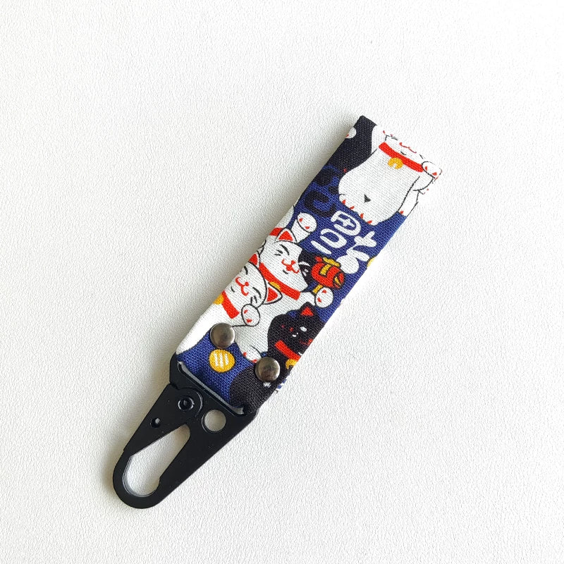 Japanese style car modification JDM style eagle beak key chain motorcycle key strap creative necklace