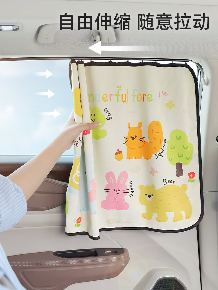 Car window blinds, sun protection blinds, baby car sun blinds, sleep privacy blinds for strollers, summer side window car blinds