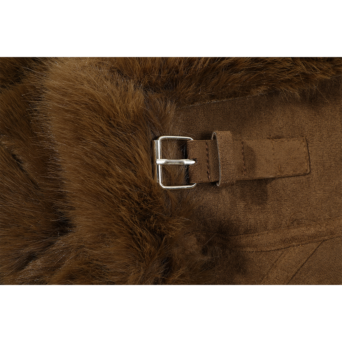 Cholisa Koreya üslubunda unikal tüklü qısa zamşa qalın palto qadın payız və qış ən çox satılan örtük palto