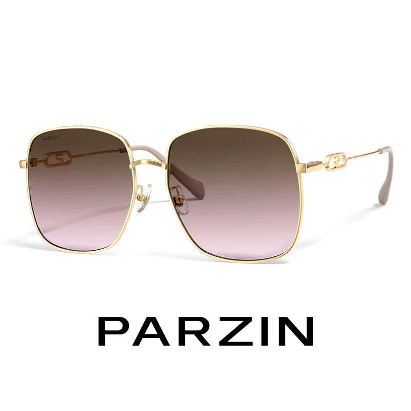 Parsons Qadınlar üçün Polarizasiyalı Günəş Eynəyi Retro Müasir Rəngli Gözəllik Kvadrat Günəş Eynəyi Arıqlamaya Qarşı UV PZ8338