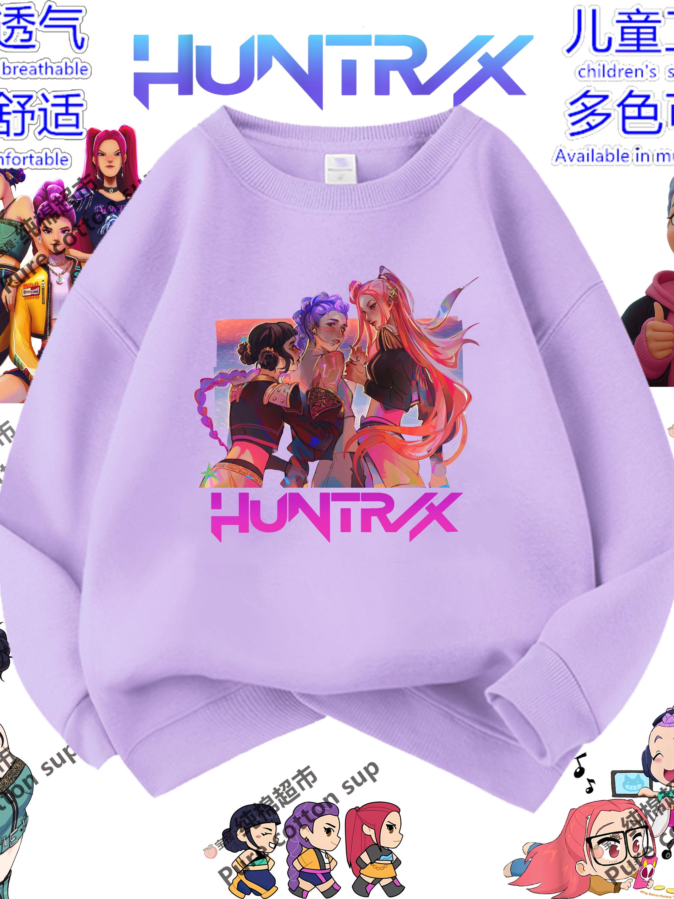 K-pop Witcher Qızlar üçün Kapüşonlu Yaz/Payız Qış Qızlar üçün Geyimlər Dəbli Uşaq Geyimləri Yun astarlı Top