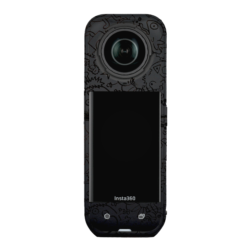 Meibentang insta360 X5 stiker panoramik kamera filmi kölgə daşı 360X5 aksesuarları X5 qoruyucu film üçün uyğundur