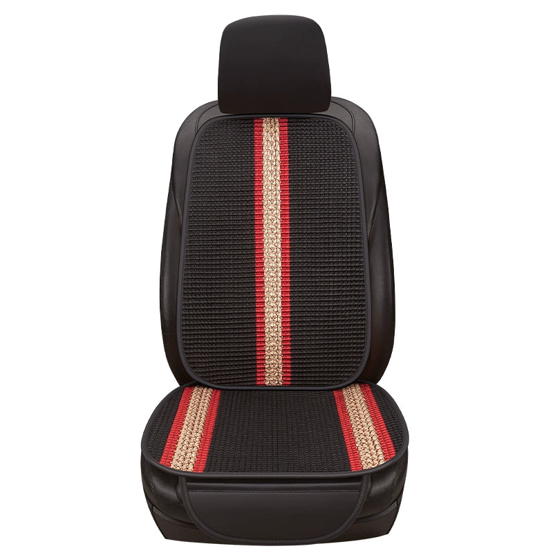 Avtomobil Oturacaq Yastığı Tək Parça Əsas Sürücü Oturacağı Tək Sürücü Otağı Tək Oturacaq Örtüsü Buz İpək Kətan Bütün İl Boyu Neytral Kreslo Yastığı