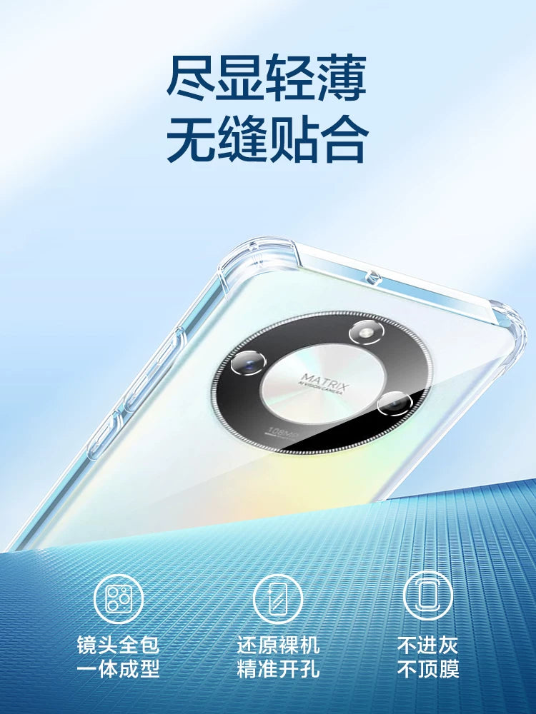 newyu Huawei Honor X70 cib telefonu qutusu x50x60 şəffaf üçün uyğundur