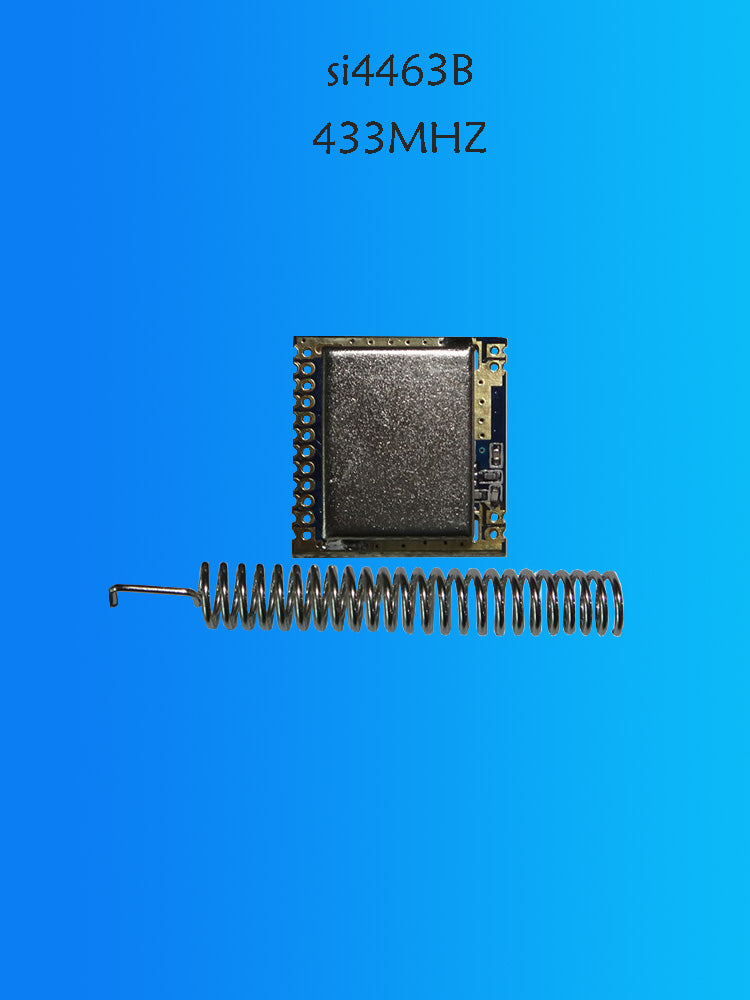 SI4463 Pulsuz Göndərmə/Simsiz Modul 433M 470M/Əşyaların İnterneti Tətbiqi/Aşağı Enerji İstehlakı Uzun Məsafəli Qəbuledici İki istiqamətli