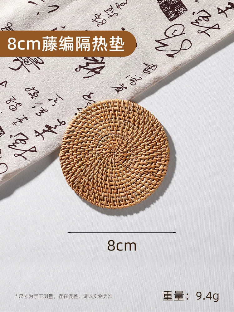 Rattan izolyasiya döşəyi, ev yemək masası masası, yanmağa qarşı çay fincanı, çaydanlıq döşəyi, güveç döşəyi, boşqab döşəyi, kasa döşəyi, xüsusi masa döşəyi