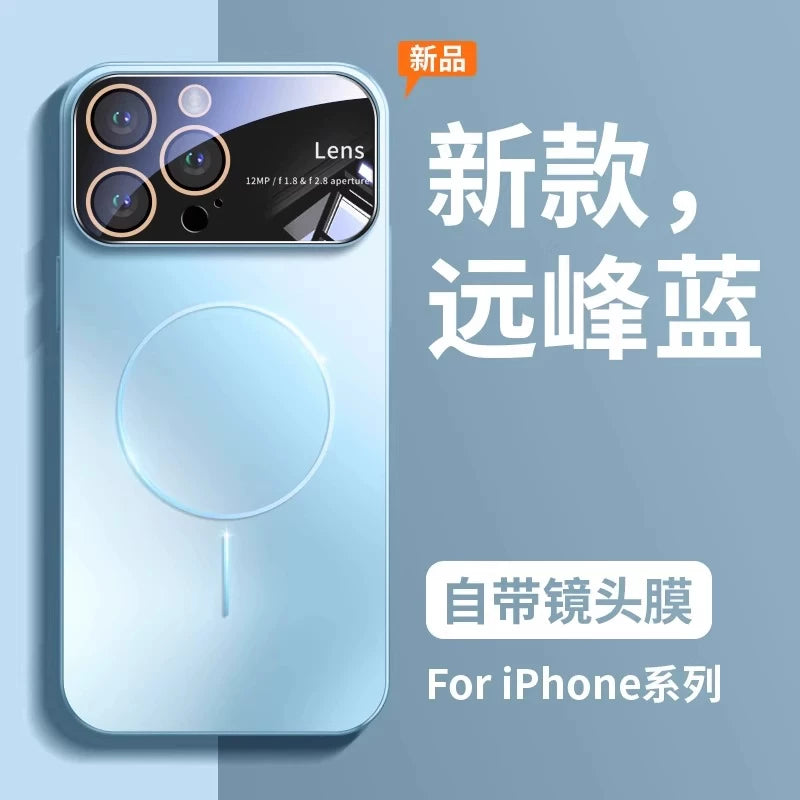 Haoqi yeni Magsafe maqnit iPhone 17 Pro Max telefon korpusu, tam örtüklü, iPhone 16 Pro və 15 Plus üçün düşmədən qorunma, premium hiss, 14 düymlük qoruyucu korpus, kişilər və qadınlar üçün ultra nazik mat sərt qabıq.