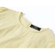 Cholisa Koreya üslubunda qadınlar üçün qısaqol köynək, 2025-ci ilin yeni və çox populyar modeli, yüngül lüks və yüksək səviyyəli, çoxfunksiyalı fransız üslublu top.