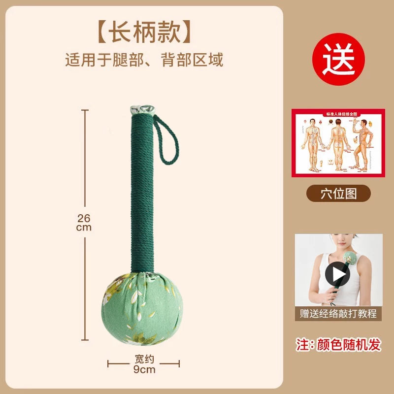 Mugwort sağlamlığını qoruyan çəkic, masaj çəkici, meridian vurma artefaktı, arxadan döymə, çiyinlə vuran çubuq, moxa-moxibustion çəkic, Pai Ba Shu Pai