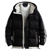 Woodpecker Kişilər üçün Aşağı Gödəkçə, Qış Şort Modeli, 2025 Yeni Gündəlik Pambıq Yastıqlı Gödəkçə, Başlıqlı, Çoxfunksiyalı, Qalın Pambıq Yastıqlı Palto, Dəbli