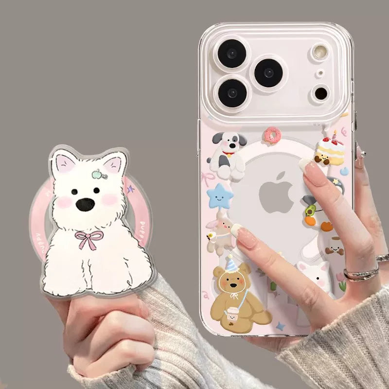 Uston Apple 17promax mobil telefon qutusu üçün uyğundur iphone17pro maqnit 16pro yeni model 16 West Highland 15 düşməyə qarşı 13 hər şey daxil 14 braketli 11 şəffaf x istilik yayılması 17 dəst 17air