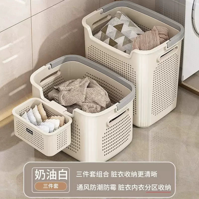 Youqin çirkli paltar səbəti məişət vanna otağı çamaşır səbəti çirkli paltar qoymaq üçün artefakt vanna otağı hamam paltarı saxlama səbəti vedrə