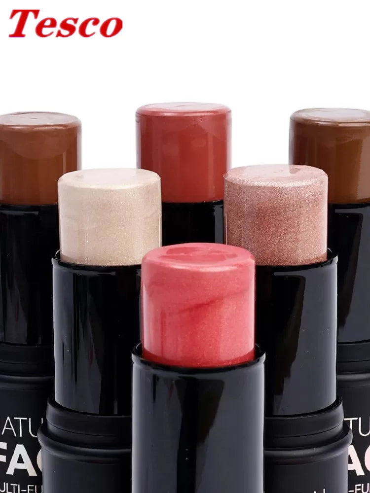 korrektor bronzer parıltılı üz konturlayıcı rouge kosmetika