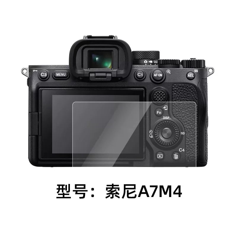 Alpheus kamera ekranı AR qoruyucu filmi Sony A7C2 A7R5 ZVE10 ikinci nəsil FX3 A7M4 mikro tək suya davamlı çevik temperli yumşaq film SLR aşağı əks etdirən yüksək dəqiqlikli əks əks etdirən film üçün uyğundur