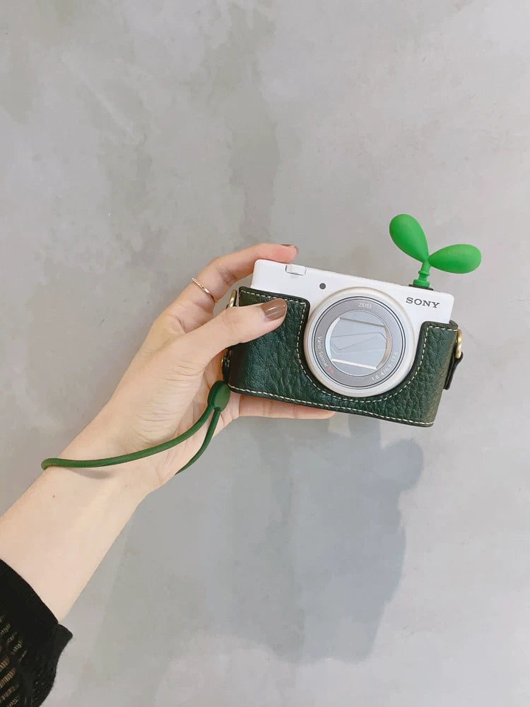 Sony ZV-1M2 universal ZV1F kamera qoruyucu baza çəhrayı yarım dəst zv1 ikinci nəsil ZVE10 üçün uyğundur pulsuz çatdırılma
