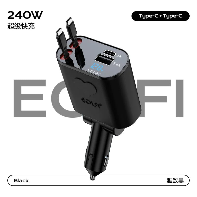 Lynk & Co 06 avtomobil şarj cihazı ilə uyğundur Super Sürətli Şarj 08 EM-P / 03 01/Z10 siqaret alışqanı adapter fişi