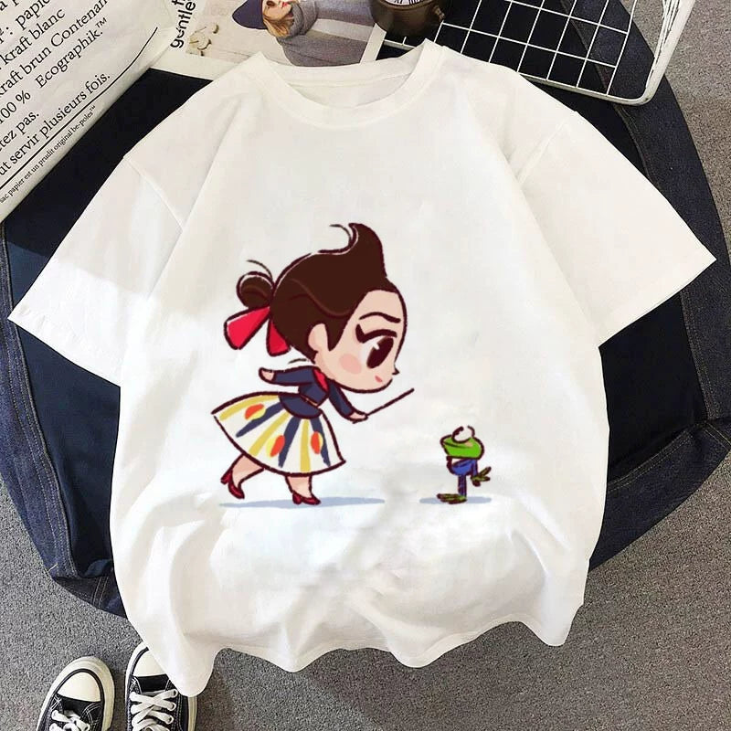 Yeni Cizgi Filmi Şahzadə Uşaq Geyimləri T-Shirts T-Shirts Uşaq Köynəkləri