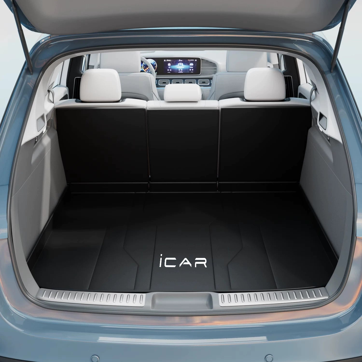 Chery iCAR 03T/iCAR Super V23 Baqaj Döşəməsi, 26 Model Avtomobil Daxili Aksesuarları, Tam Örtüklü Baqaj Döşəməsi