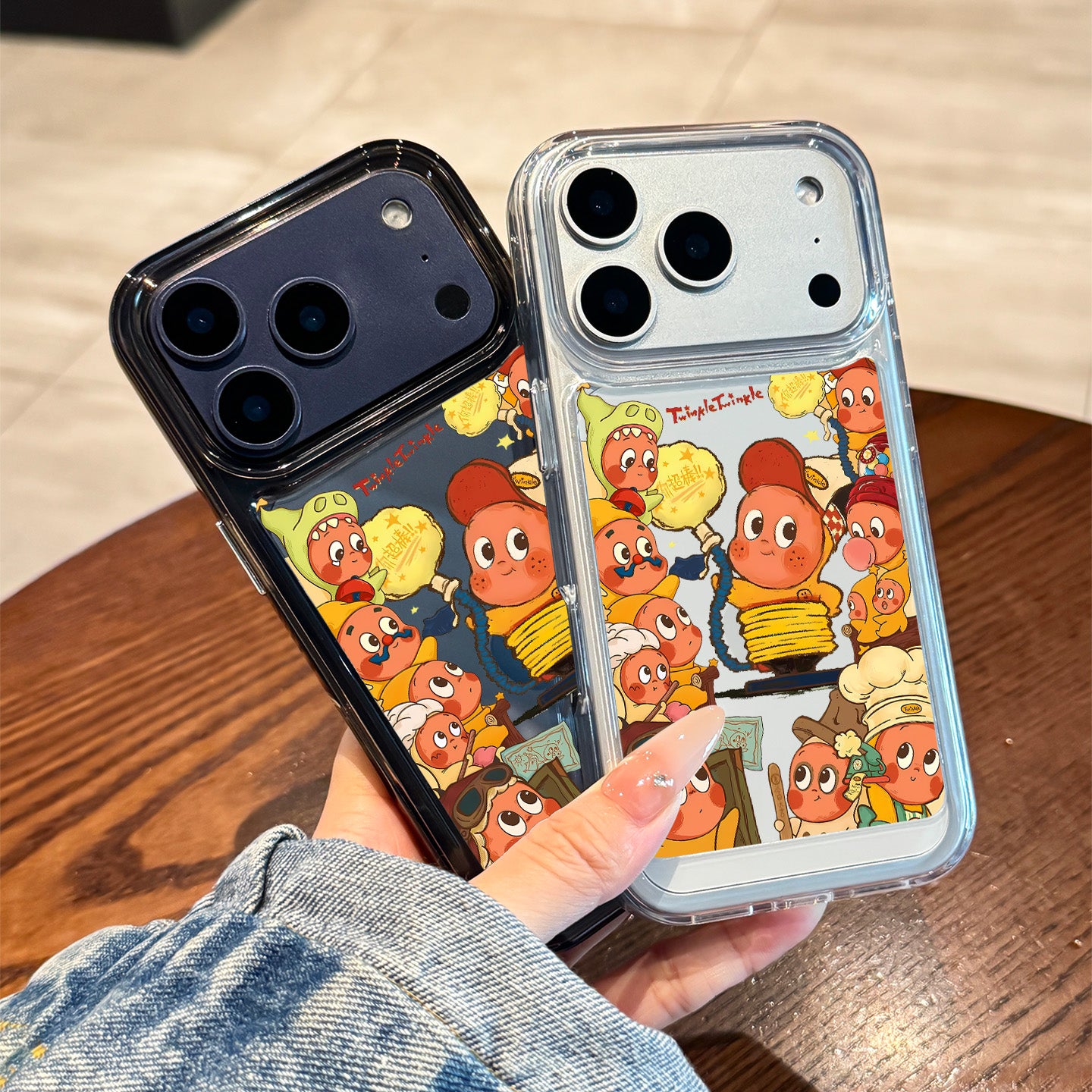 Apple 17promax mobil telefon qutusu üçün uyğundur yeni iphone17 kreativ ulduz adam 17pro şəffaf 16 qoruyucu örtük hava tam paket 15 düşməyə qarşı 14 cizgi filmi 13 silikon 12 niş 11 qadın pm
