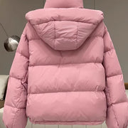 Bu ilin məşhur qadın aşağı gödəkçələri, 2025-ci ilin qış yeni modelləri, ən çox satılan kiçik qısa isti paltolar və yumşaq gödəkçələr.