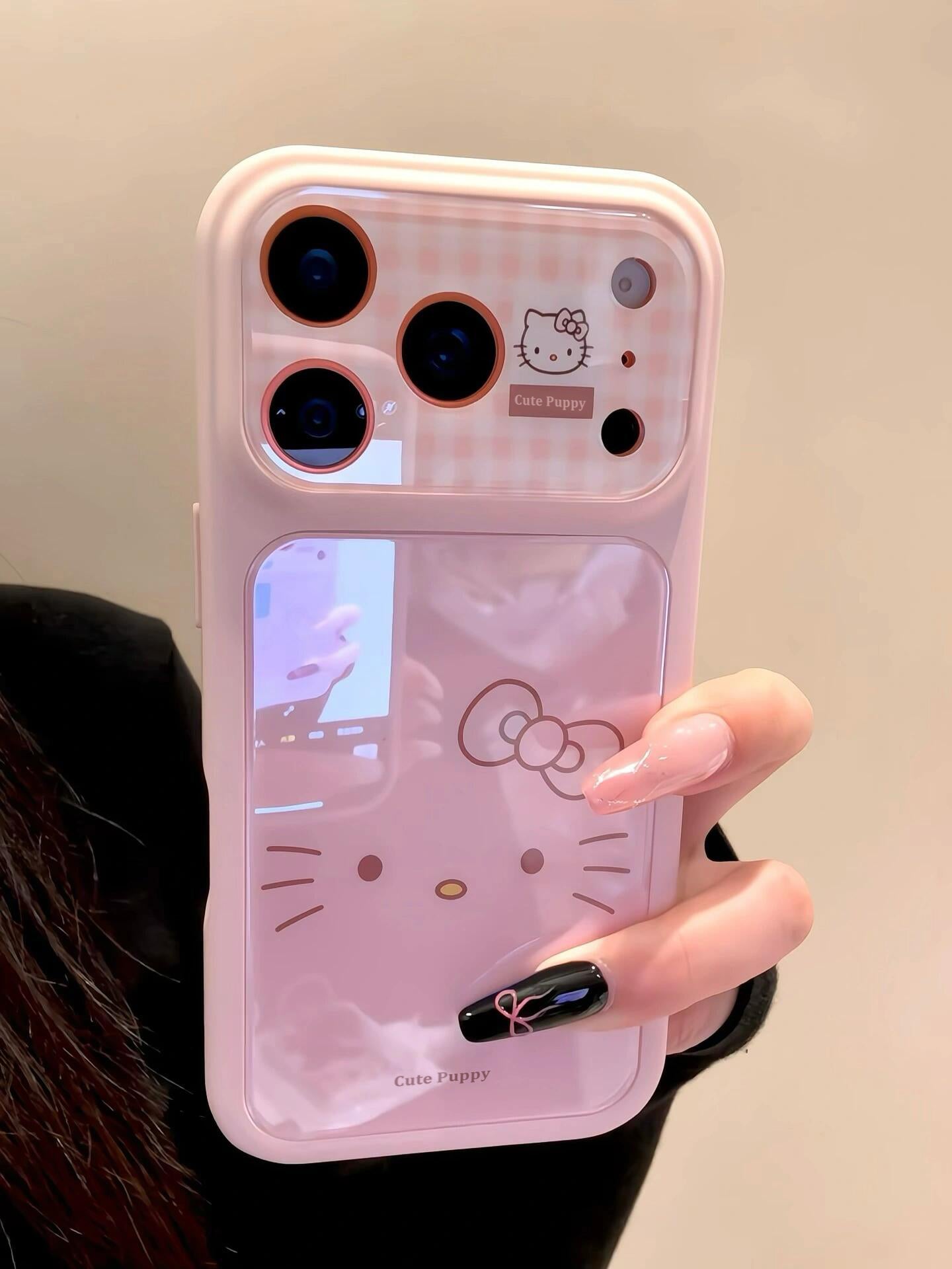 [Saniyələrdə 17-yə dəyiş] Apple 17promax mobil telefon qutusu üçün uyğundur iPhone16pro qabaqcıl 15 yeni üslub 14 böyük pəncərələr 13pro hər şey daxil olmaqla sevimli 17 hava çəhrayı plaid pişik düşməyə qarşı qoruyucu örtük