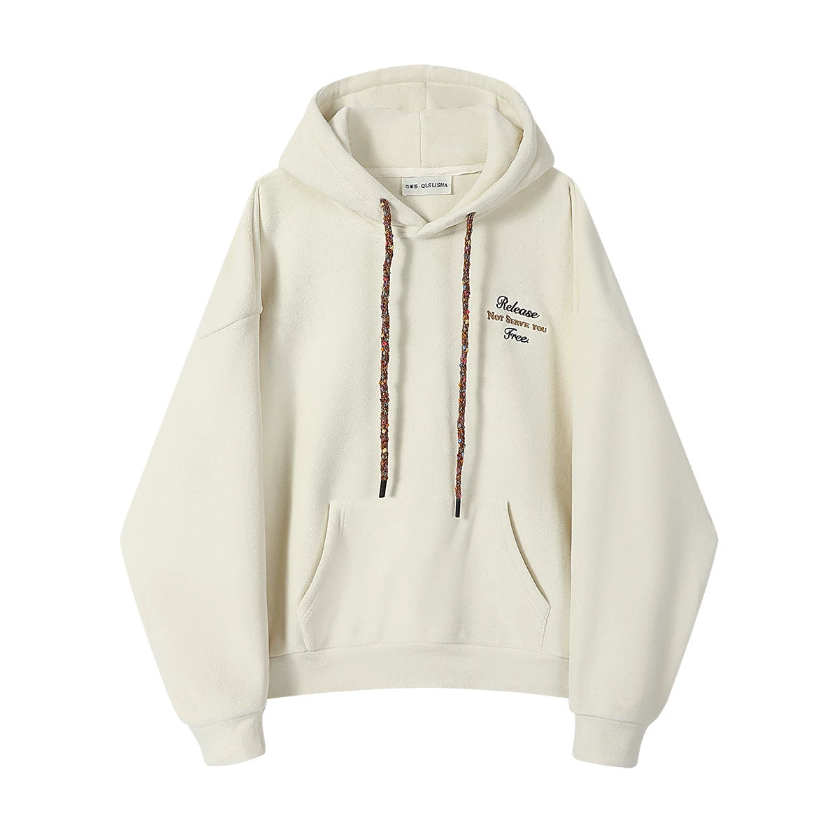 Chorissa Koreya üslubunda tənbəl başlıqlı yun astarlı qalın sviter, qadınlar üçün payız və qış isti əşyası, dəbli və şık boş top