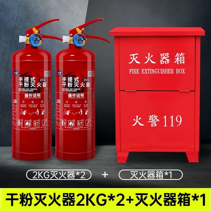 Mağazalar üçün yanğınsöndürən 4kq Ev üçün quru toz Şəxsi avtomobillər üçün 2kq Avtomobil 1/3/5/8 Yanğınsöndürmə Avadanlıqları Zavodu