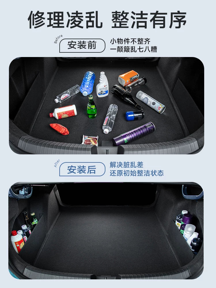 Ideal L7 luggage compartment, car accessories, decoration, modification, special rear door compartment, storage box, storage box