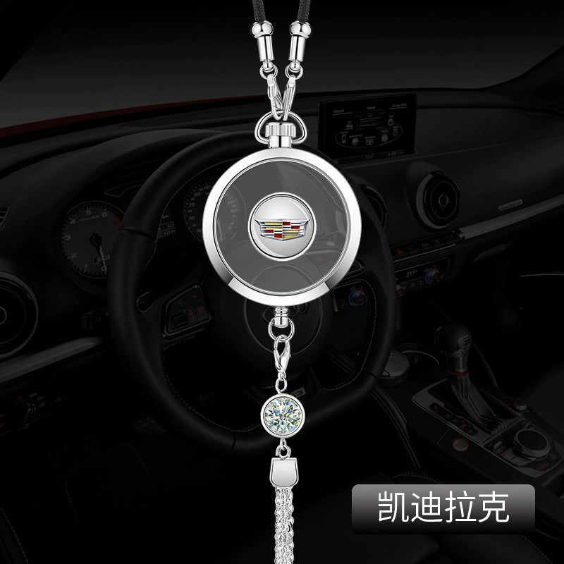 Avtomobil Ətri Avtomobil Asma Metal Qoruyucu Talisman Asma Dekorasiya Yüksək səviyyəli Avtomobil Loqosu Avtomobil Asma Efir Yağı Aromaterapiya Kulonu