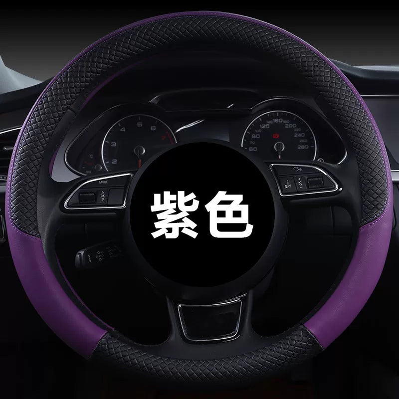 Dəri Honda Accord, CRV, Vezel, XRV, Lingpai, Avancier, Fit və digər avtomobil sükan örtükləri üçün uyğundur.