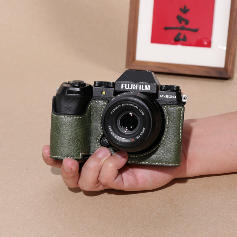 Fuji XS20 qoruyucu qutu XT5XT30 üçüncü nəsil ikinci nəsil XT4X100Vi əsas dəri çanta aksesuarları kamera çantası XS10