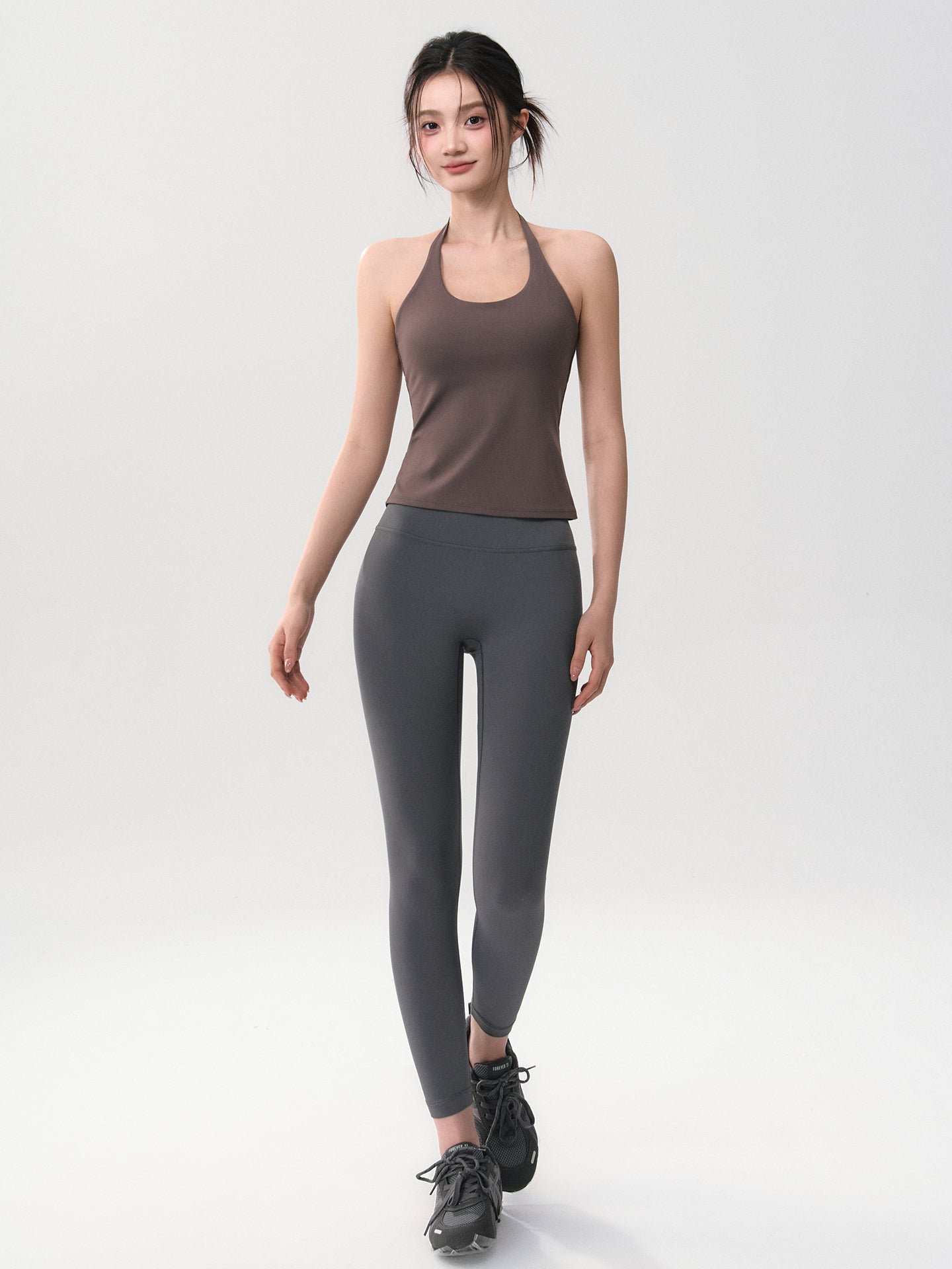 Mitaogirl gözəl arxa yelek qadın sabit sinə yastığı fitnes üst asma idman büstqalteri yoga yay geyimi