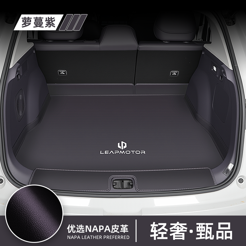 Leapmotor B10 Fully Wrapped Car Floor Mat, Special Front Trunk and Tail Bag Floor Mat, Anti-Stain Accessories, Car Accessories, 2025 Model
