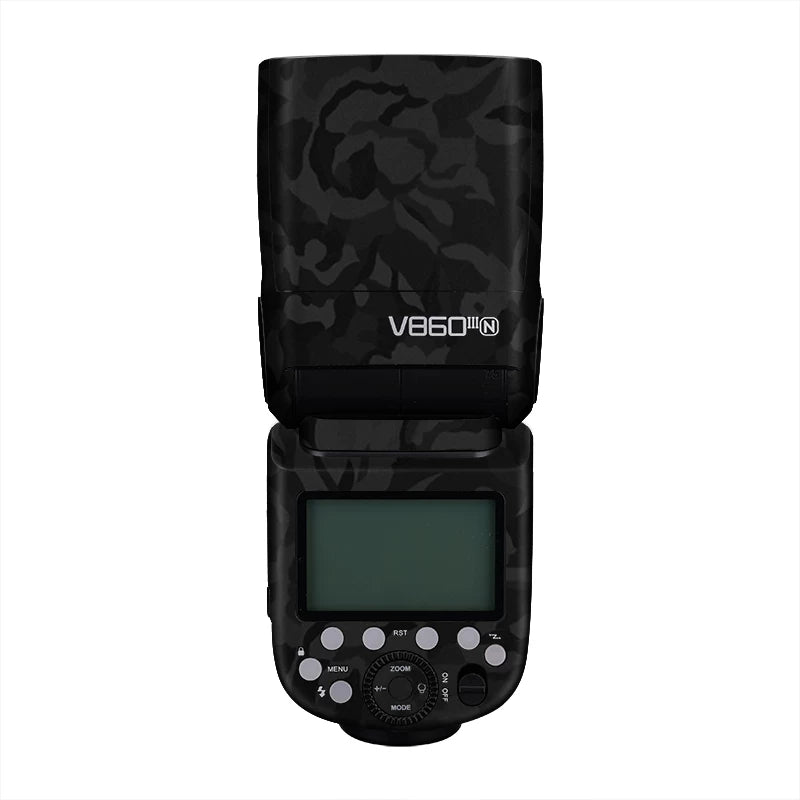 Godox V860Ⅲ üçün uyğundur üçüncü nəsil qoruyucu film bədən tutqun stiker kamuflyaj tutqun 3M