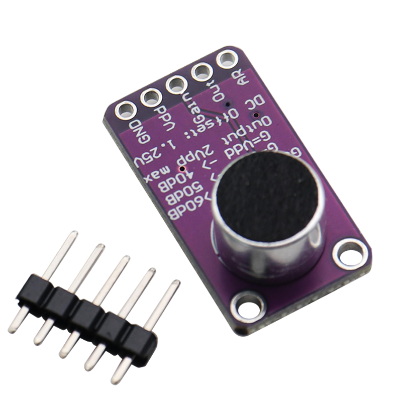 MAX9814 Yüksək Performanslı Mikrofon AGC Gücləndirici Modul CMA-4544PF-W