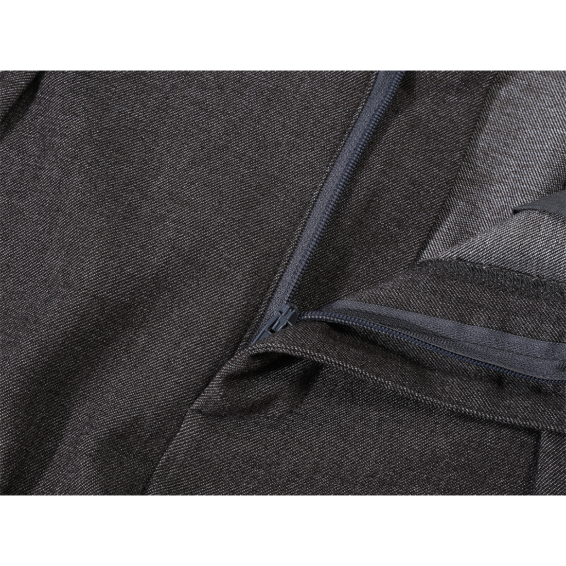 Cholisa Spring Yeni Stildə Çıxarıla Bilən Bel Kəməri Düz Ayaqlı Şalvar Qadınlar üçün Yüksək Bel Geniş Ayaqlı Kostyum, Arxa Pərdə Dizaynlı Təsadüfi Şalvar