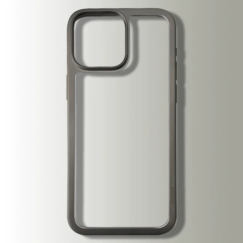 iPhone17promax mobil telefon qutusu üçün uyğun arxa lövhə istilik yayılması yoxdur, təmiz çərçivə Apple 16 yeni 15pro lens hər şey daxil olmaqla 14 düşməyə qarşı 13 ultra nazik buzlu şəffaf yüksək keyfiyyətli kişi və qadınlar üçün sərt çanta