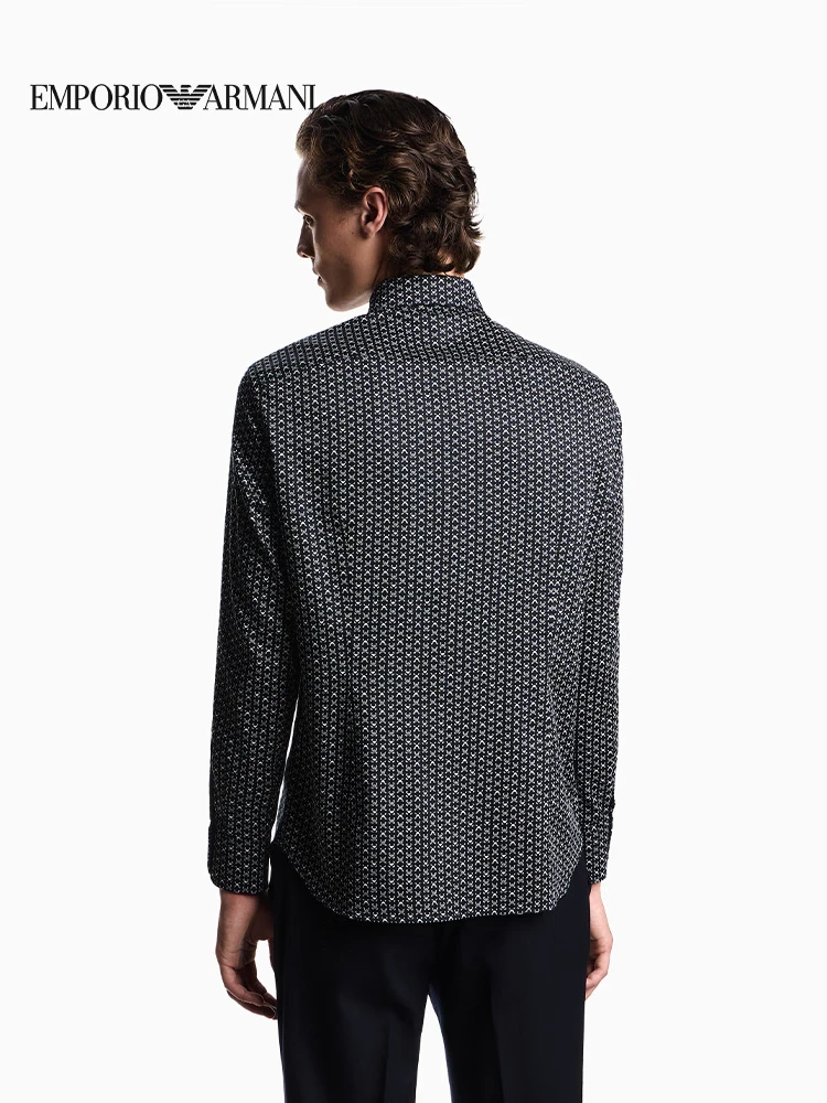 EMPORIO ARMANI/Armani Payız/Qış Yeni Kişi Naxışlı Lüks Kostyum Rəsmi