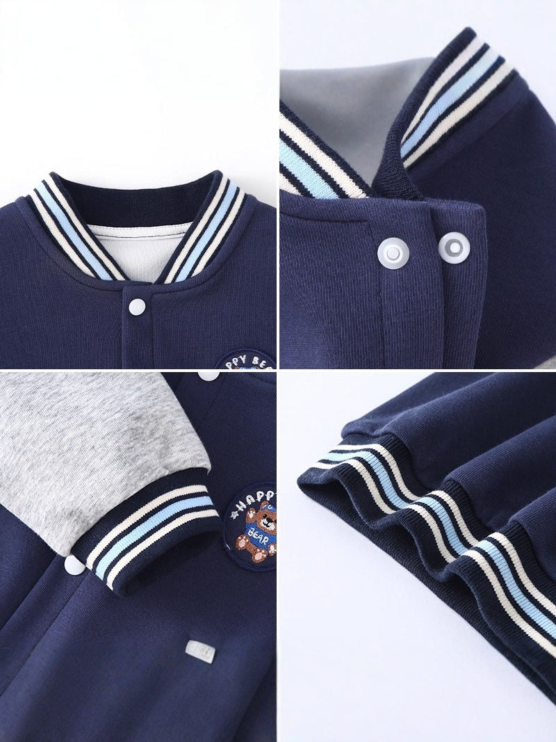 Alman uşaq gödəkçəsi, yeni payız stili, körpə beysbol gödəkçəsi, qızlar üçün erkən payız topu, körpə yaz və payız geyimləri