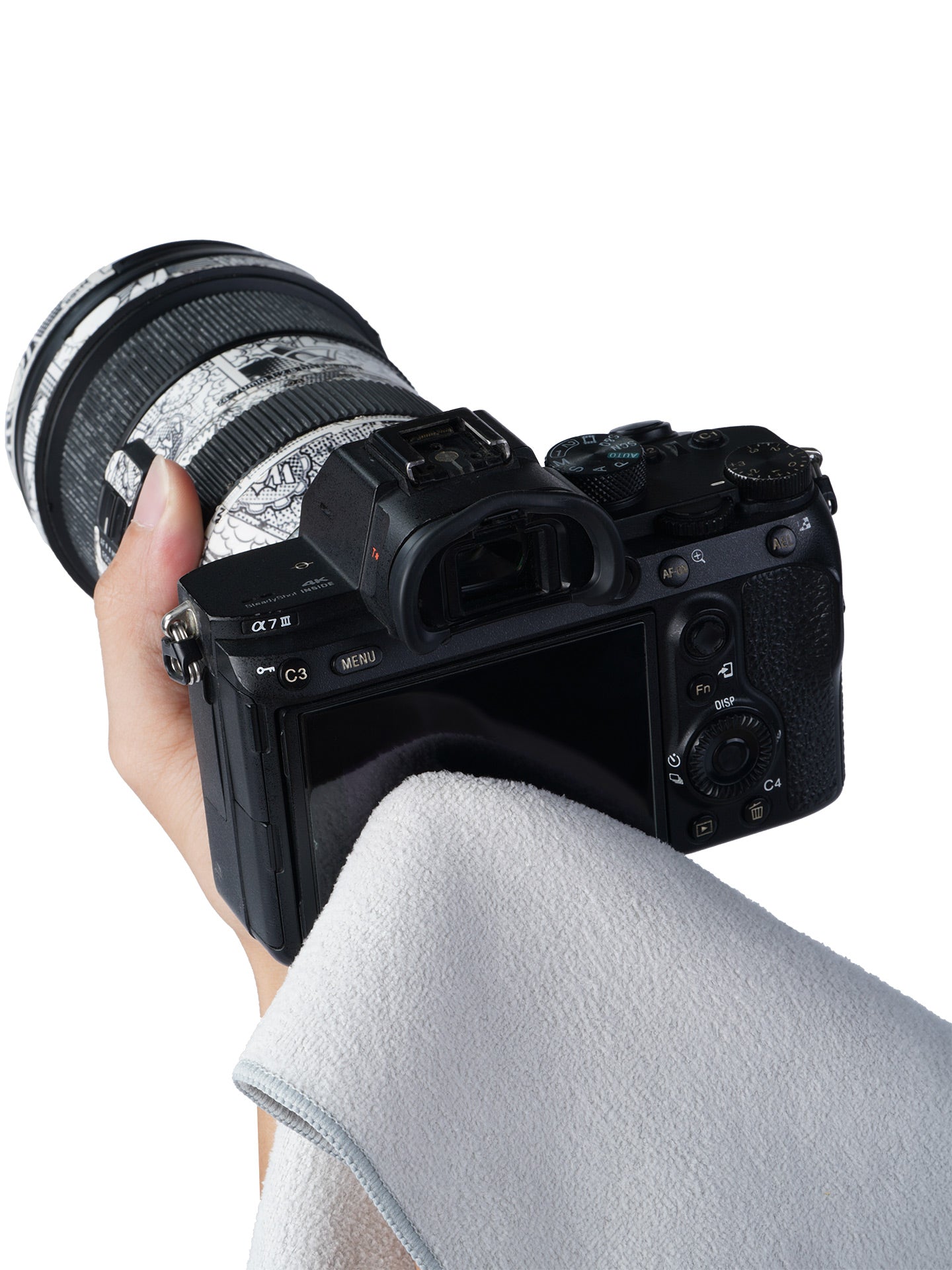 Martin kamera sehrli parça böyüdülmüş və qalınlaşdırılmışdır. Fuji, Sony, Canon, Panasonic, Nikon, SLR və mikro tək linzaların qorunması və saxlanması üçün uyğundur. Öz-özünə yapışandır və kompüterlər üçün tüy tökmür.