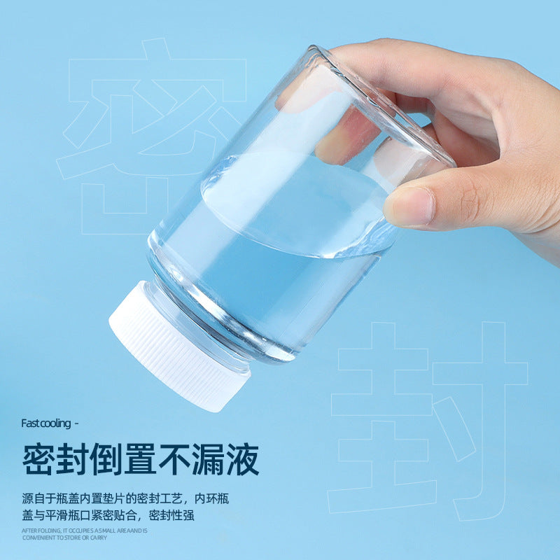 Kaseko pet reagent şüşəsi Daguang 28 kalibrli şəffaf plastik şüşə alt şüşə laboratoriya möhürlənmiş qalınlaşdırılmış elmi tədqiqat dərəcəli qəhvəyi kiçik boş şüşə 5ml 100/500ML kvadrat dəyirmi şüşə nümunə götürmə şüşəsi