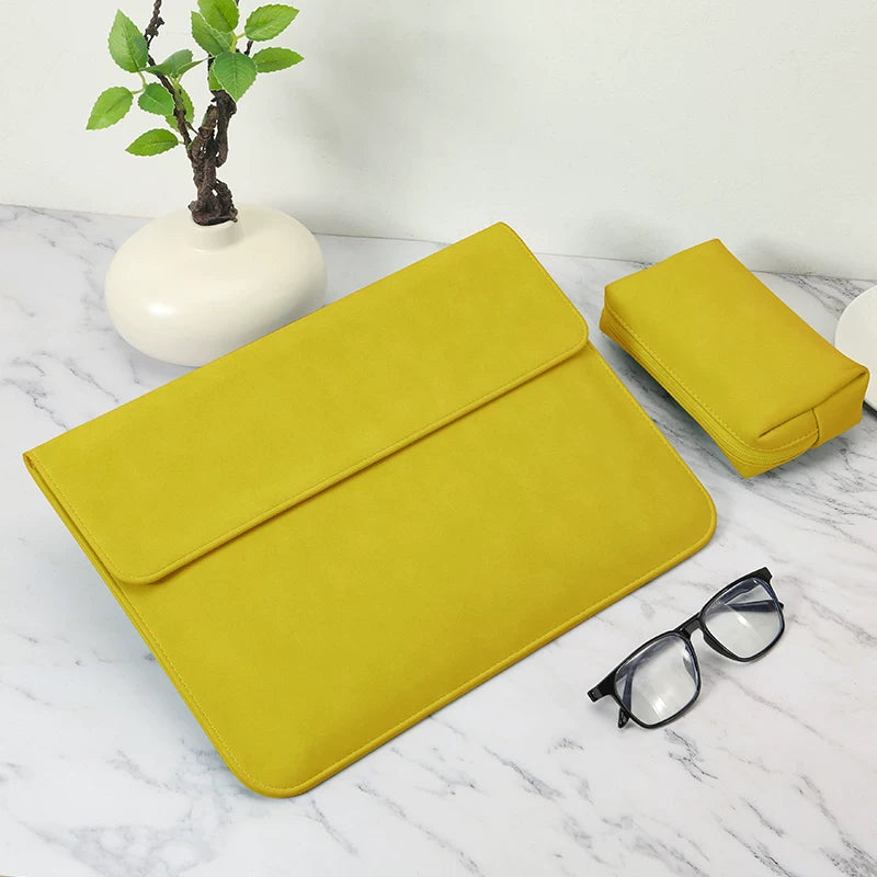 Noutbuk layneri qolu kompüter çantası Apple MacBook Air Liner çantası M3 üçün uyğundur Huawei MateBook qoruyucu örtük Xiaoxin 13/14/15 Honor pro16 saxlama çantası 13.3 Xiaomi Qadınlar