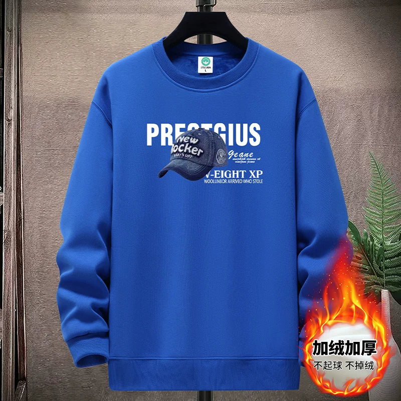 Yeniyetmələr və tələbələr üçün payız/qış təmiz pambıqdan hazırlanmış yun yaxalıqlı sviter, boş oturan gündəlik kazak alt qatı, qalın və isti top