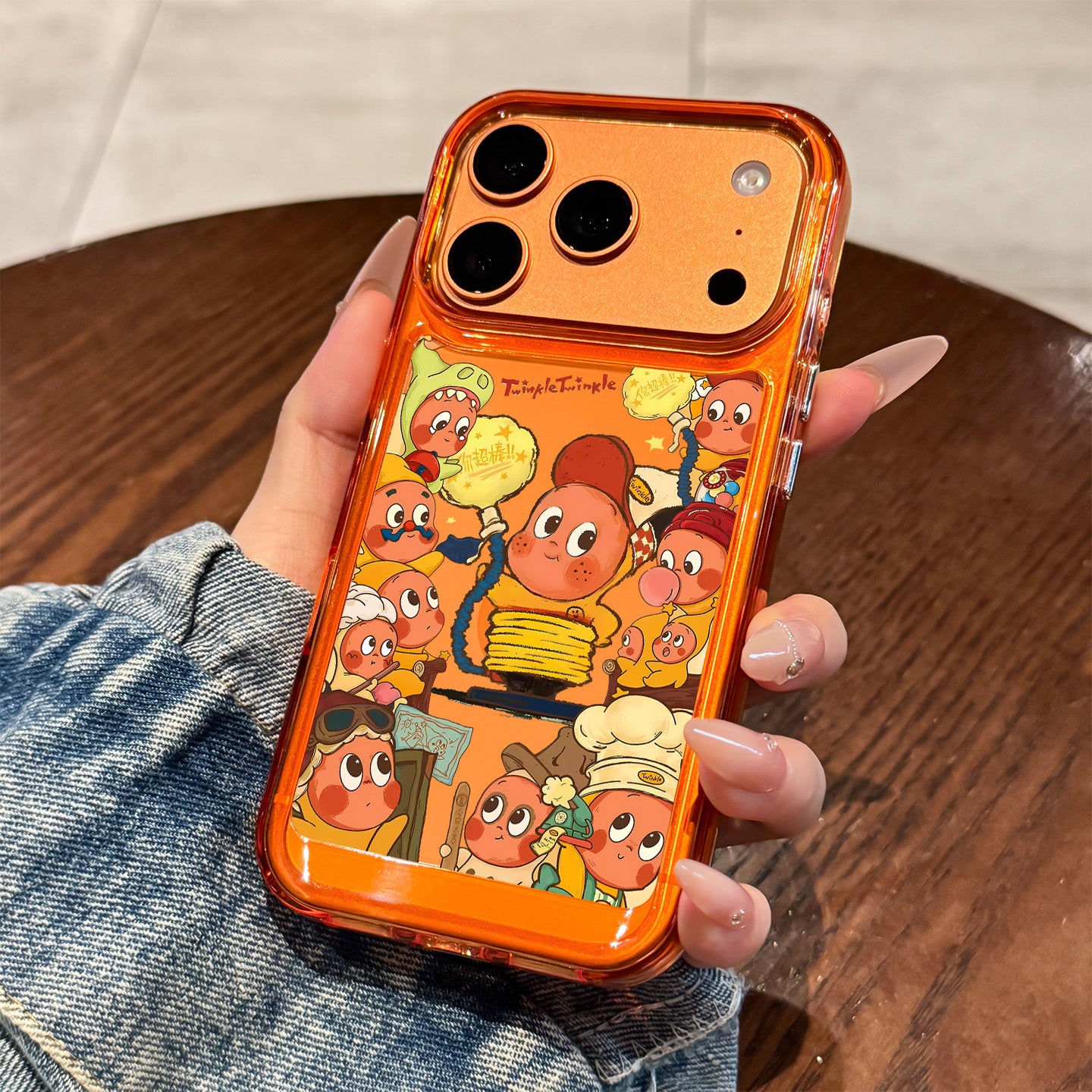 Apple 17promax mobil telefon qutusu üçün uyğundur yeni iphone17 kreativ ulduz adam 17pro şəffaf 16 qoruyucu örtük hava tam paket 15 düşməyə qarşı 14 cizgi filmi 13 silikon 12 niş 11 qadın pm