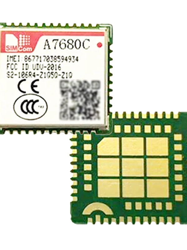 SIM800C qlobal kiçik ölçülü 4G ilə uyğun olan SIMCom/SIM A7680C CAT1 modulu aparatı