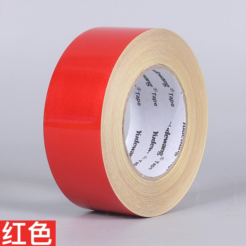 Qara və Sarı Yansıtıcı Film Heyvanlar üçün xəbərdarlıq lenti Qoruyucu təhlükəsizlik loqosu stikeri Qırmızı və ağ əlamətdar nişanlar stikerləri suya davamlı və davamlıdır