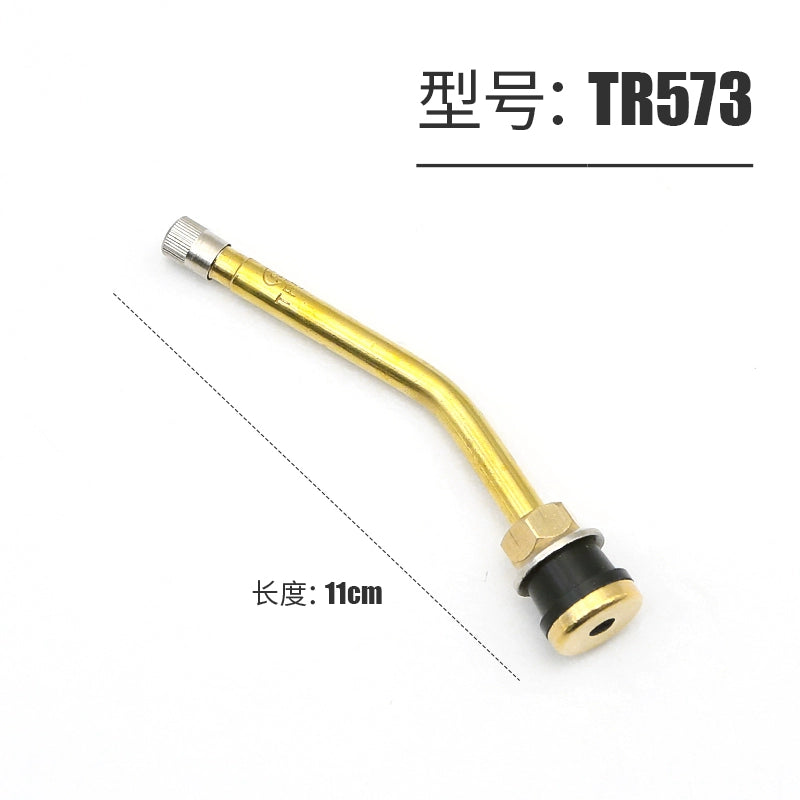 Təmiz mis avtobus təkəri vakuum təkər klapan avtobus yük maşını alüminium ərintisi profili şişmə burun