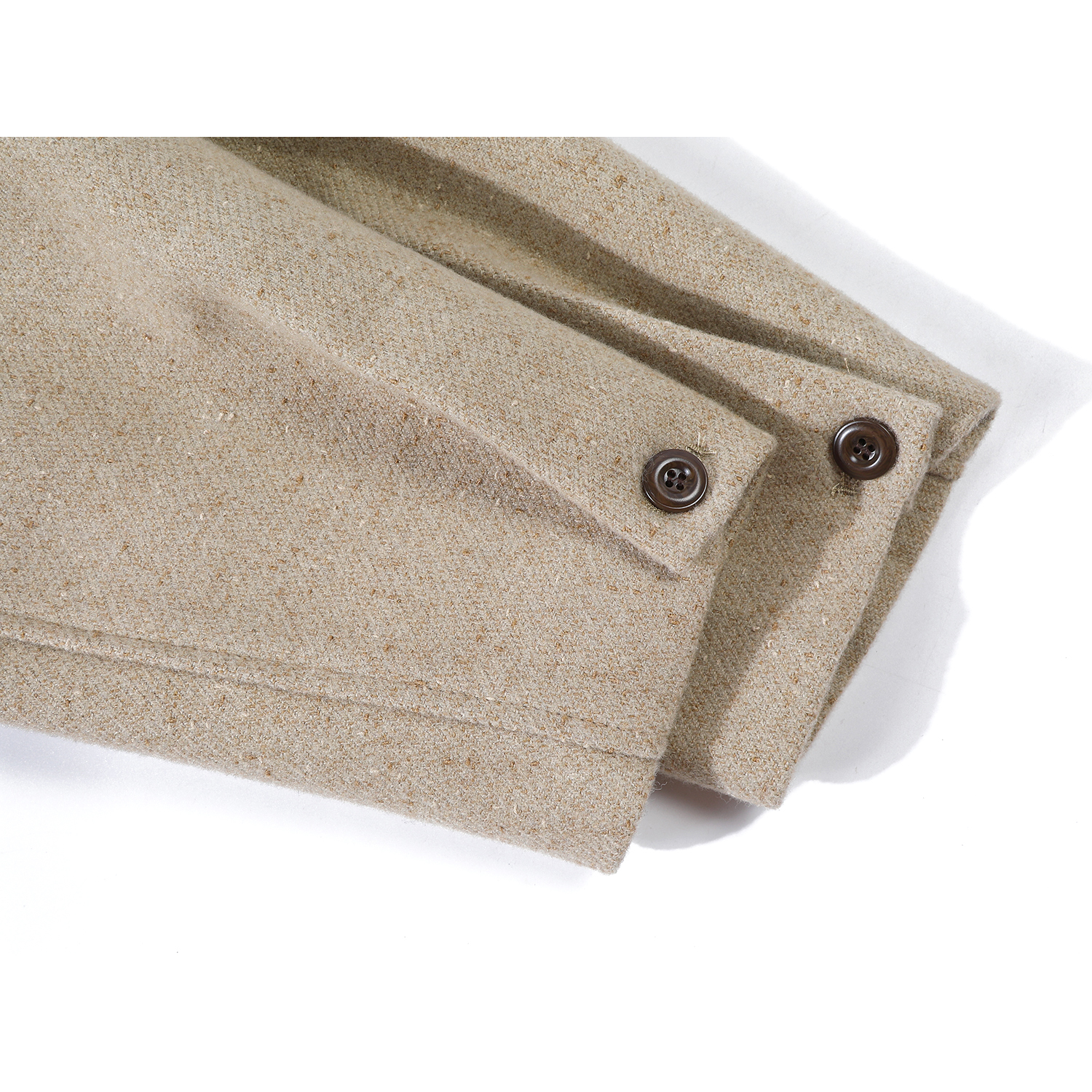 Chorissa Chanel üslubunda qadın gödəkçəsi, 2025 payız/qış yeni gündəlik və çox yönlü dayaqlı gödəkçə, ərik yun top.